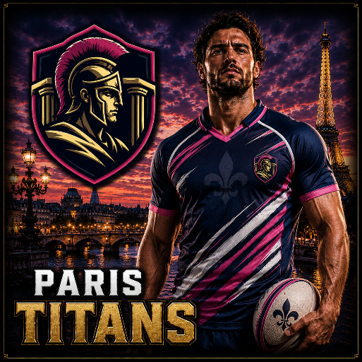 Paris Titans jersey